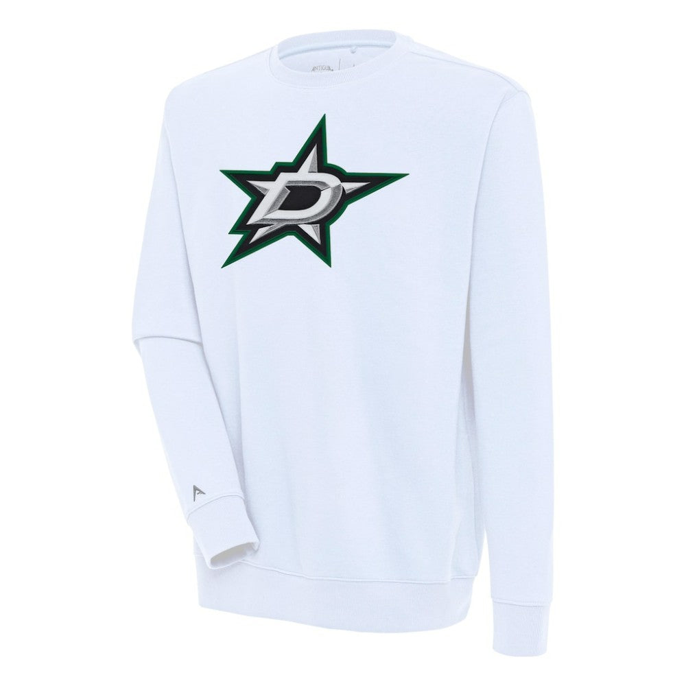 Dallas Stars Antigua Victory Pullover Sweatshirt - White | US 200571173