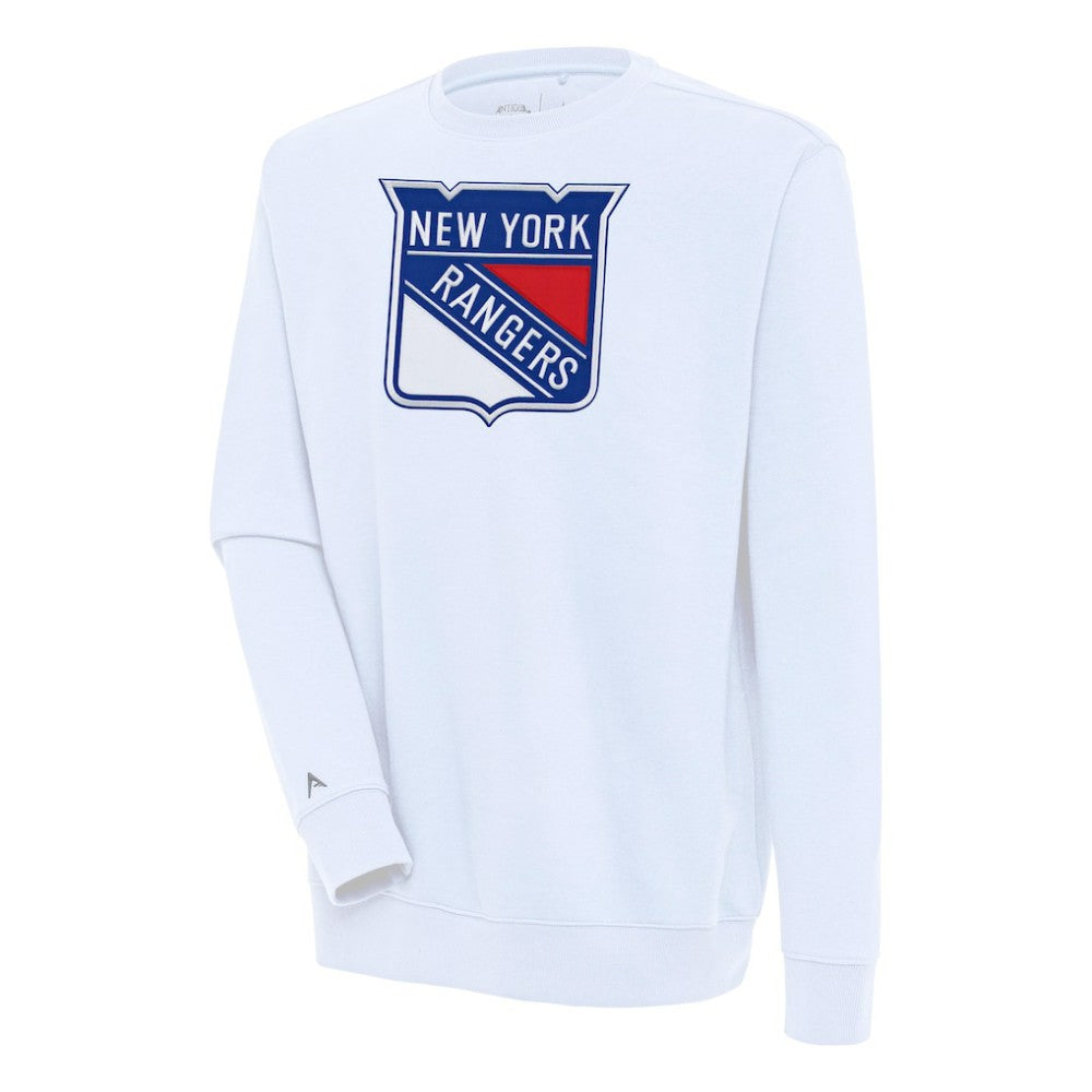 New York Rangers Antigua Victory Pullover Sweatshirt - White | US 200571205