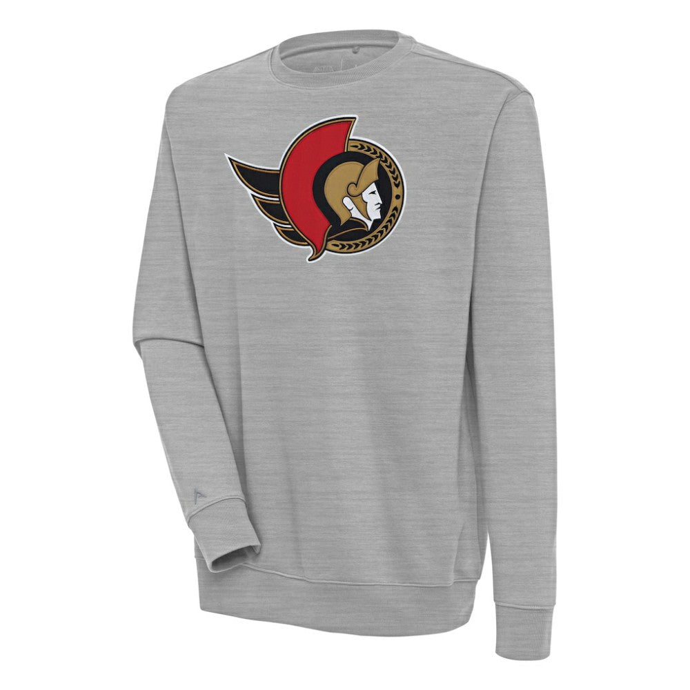 Ottawa Senators Antigua Victory Pullover Sweatshirt - Heather Gray | US 200571210