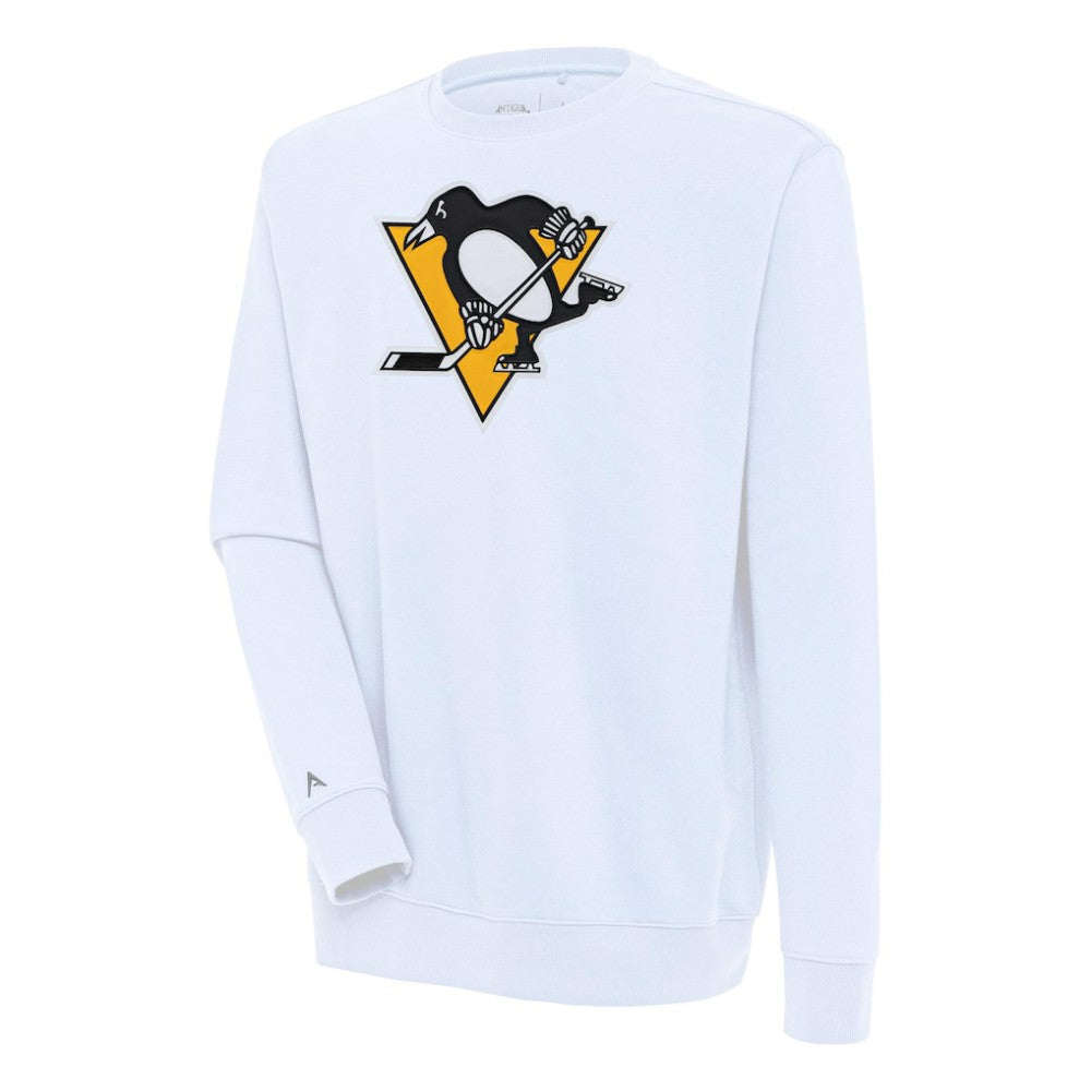 Pittsburgh Penguins Antigua Victory Pullover Sweatshirt - White | US 200571214