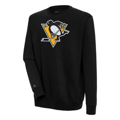 Pittsburgh Penguins Antigua Victory Pullover Sweatshirt - Black | US 200571215
