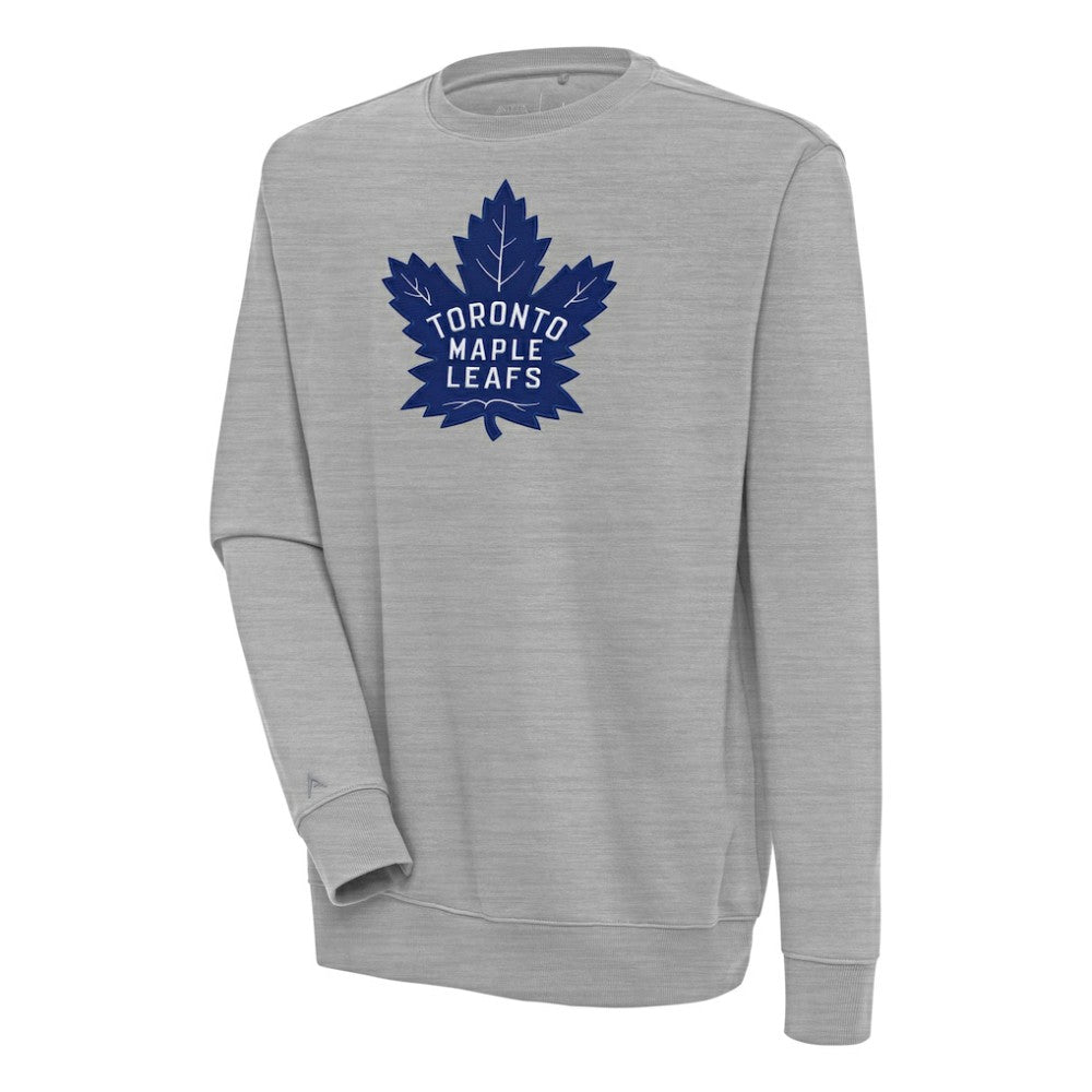 Toronto Maple Leafs Antigua Victory Pullover Sweatshirt - Heather Gray | US 200571230