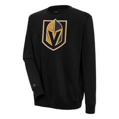 Vegas Golden Knights Antigua Victory Pullover Sweatshirt - Black | US 200571236
