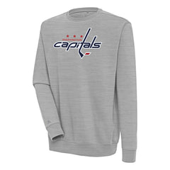 Washington Capitals Antigua Victory Pullover Sweatshirt - Heather Gray | US 200571240