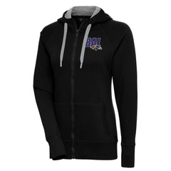 Baltimore Ravens Antigua Women's Victory Full-Zip Hoodie - Black Hoodies
