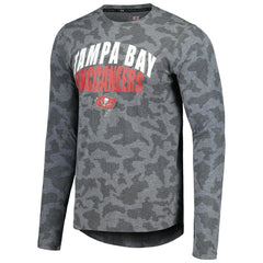 Tampa Bay Buccaneers Starter Long Sleeve T-Shirt - Heather Charcoal T-shirts