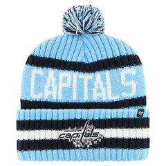 Washington Capitals '47 Cherry Blossom Bering Cuffed Knit Hat with Pom - Light Blue | US 200572334