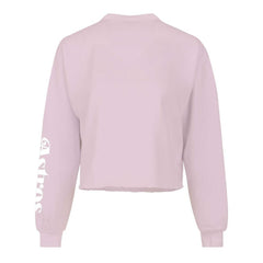 Houston Astros Fanatics Women's Cropped Slouchy Long Sleeve T-Shirt - Pink T-shirts