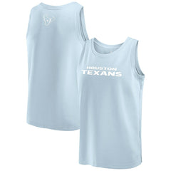 Houston Texans Elements Tank Top - Light Blue Tops