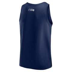 Seattle Seahawks Elements Tank Top - College Navy Tops
