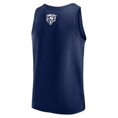 Chicago Bears Elements Tank Top - Navy Tops