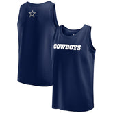 Dallas Cowboys Elements Tank Top - Navy Tops