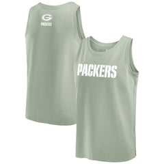 Green Bay Packers Elements Tank Top - Light Green Tops