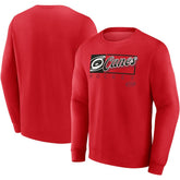 Carolina Hurricanes Fanatics Focus Fleece Pullover Sweatshirt - Red | US 200582279