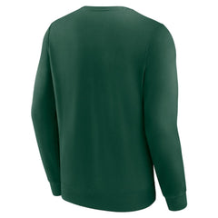Minnesota Wild Fanatics Focus Fleece Pullover Sweatshirt - Green | US 200582282