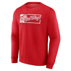 Detroit Red Wings Fanatics Focus Fleece Pullover Sweatshirt - Red | US 200582285