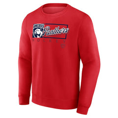 Florida Panthers Fanatics Focus Fleece Pullover Sweatshirt - Red | US 200582302