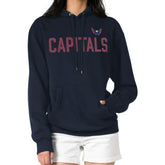 Washington Capitals G-III 4Her by Carl Banks Women's Dot Print Pullover Hoodie - Navy | US 200582334