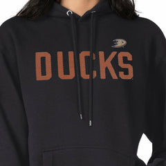 Anaheim Ducks G-III 4Her by Carl Banks Women's Dot Print Pullover Hoodie - Black | US 200582336