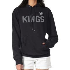 Los Angeles Kings G-III 4Her by Carl Banks Women's Dot Print Pullover Hoodie - Black | US 200582343