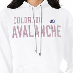 Colorado Avalanche G-III 4Her by Carl Banks Women's Dot Print Pullover Hoodie - White | US 200582360