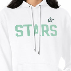 Dallas Stars G-III 4Her by Carl Banks Women's Dot Print Pullover Hoodie - White | US 200582363