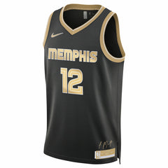 Ja Morant Memphis Grizzlies Unisex Select Series Swingman Jersey - Black - Nike
