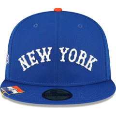New York Yankees New Era City Flag 59FIFTY Fitted Hat - Royal Hats