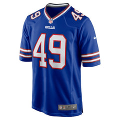 DaShaun White Buffalo Bills Team Game Jersey - Royal Jerseys