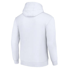 Cincinnati Bengals Starter Unisex Color Scratch Fleece Pullover Hoodie - White Hoodies
