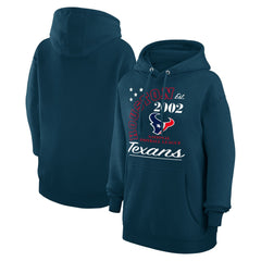 Houston Texans Starter Unisex Arch Team Fleece Pullover Hoodie - Navy Hoodies