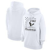 Houston Texans Starter Unisex Arch Team Fleece Pullover Hoodie - White Hoodies