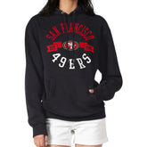 San Francisco 49ers G-III 4Her by Carl Banks Women's City Graphic Team Fleece Pullover Hoodie - Black Hoodies