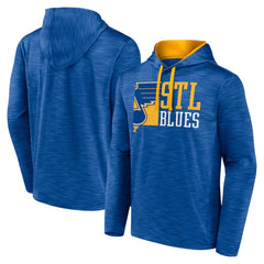 St. Louis Blues Fanatics Never Quit Pullover Hoodie - Blue | US 200590054