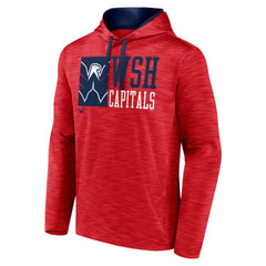 Washington Capitals Fanatics Never Quit Pullover Hoodie - Red | US 200590063