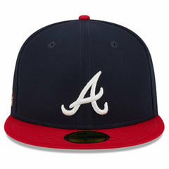 Atlanta Braves New Era Big League Chew Team 59FIFTY Fitted Hat - Navy Hats