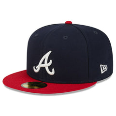 Atlanta Braves New Era Big League Chew Team 59FIFTY Fitted Hat - Navy Hats