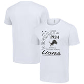 Detroit Lions Starter City Arch Team T-Shirt - White T-shirts