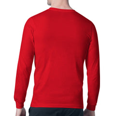 Houston Texans Starter Color Scratch Long Sleeve T-Shirt - Red T-shirts
