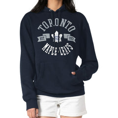 Toronto Maple Leafs G-III 4Her by Carl Banks Women's City Graphic Fleece Pullover Hoodie - Navy | US 200592890