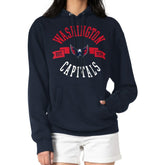 Washington Capitals G-III 4Her by Carl Banks Women's City Graphic Fleece Pullover Hoodie - Navy | US 200592892