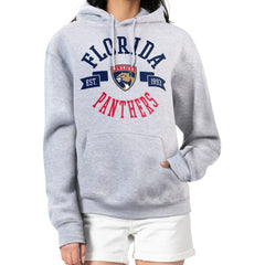 Florida Panthers G-III 4Her by Carl Banks Women's City Graphic Fleece Pullover Hoodie - Heather Gray | US 200592909