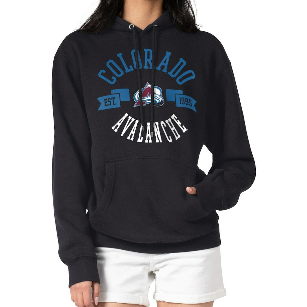 Colorado Avalanche G-III 4Her by Carl Banks Women's City Graphic Fleece Pullover Hoodie - Black | US 200592910