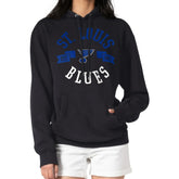St. Louis Blues G-III 4Her by Carl Banks Women's City Graphic Fleece Pullover Hoodie - Black | US 200592933