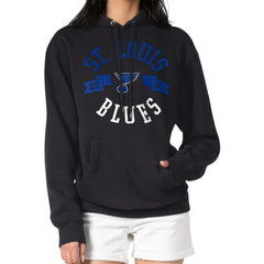 St. Louis Blues G-III 4Her by Carl Banks Women's City Graphic Fleece Pullover Hoodie - Black | US 200592933