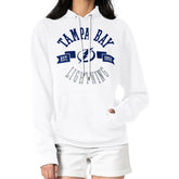 Tampa Bay Lightning G-III 4Her by Carl Banks Women's City Graphic Fleece Pullover Hoodie - White | US 200592969