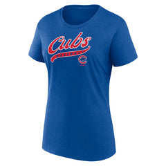 Chicago Cubs Fanatics Women's Start to Finish T-Shirt & Shorts Combo Pack - Royal Shorts