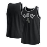 Chicago White Sox Fanatics Bet Tank Top - Black Tanks