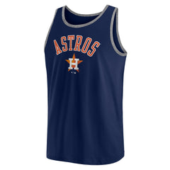 Houston Astros Fanatics Bet Tank Top - Navy Tanks