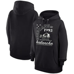 Colorado Avalanche Starter Arch City Team Graphic Fleece Pullover Hoodie - Black | US 200594369